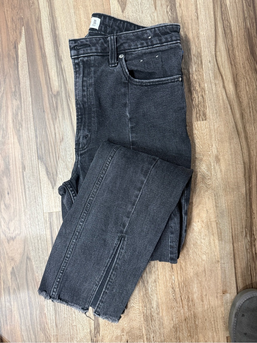 Abercrombie & Fitch Women's High-Rise Black Slim Jeans
